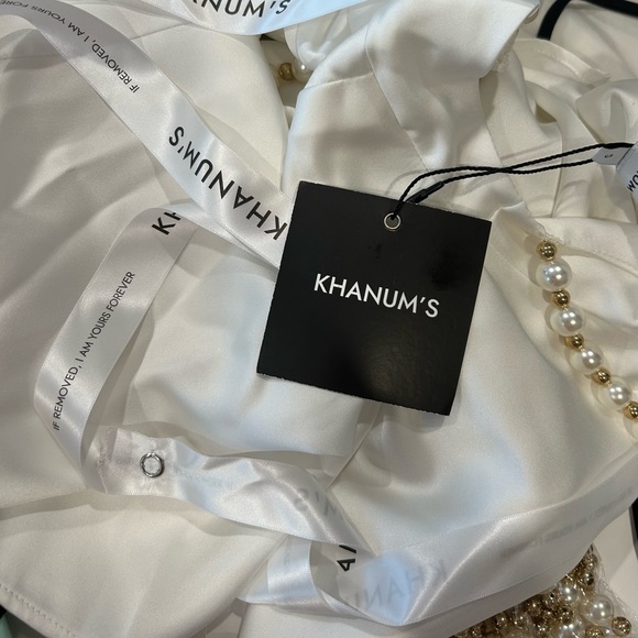 KHANUM’S - KEIDI DRESS - WHITE - Picture 5 of 10